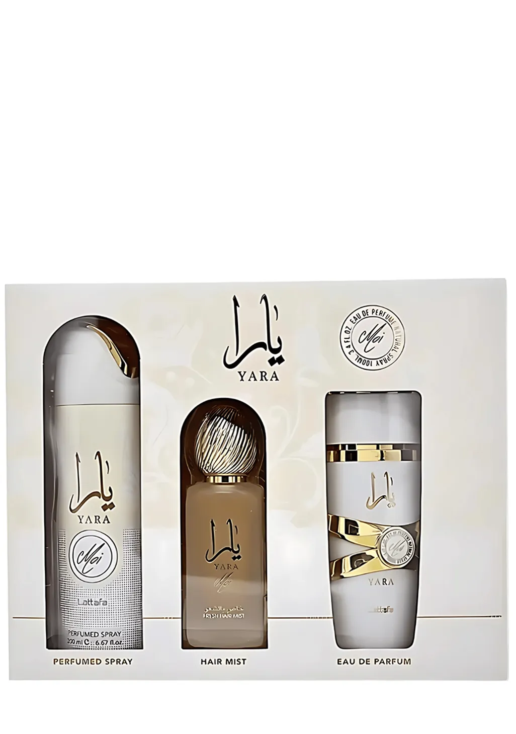 YARA MOI LATTAFA ESTUCHE X3 PIEZAS