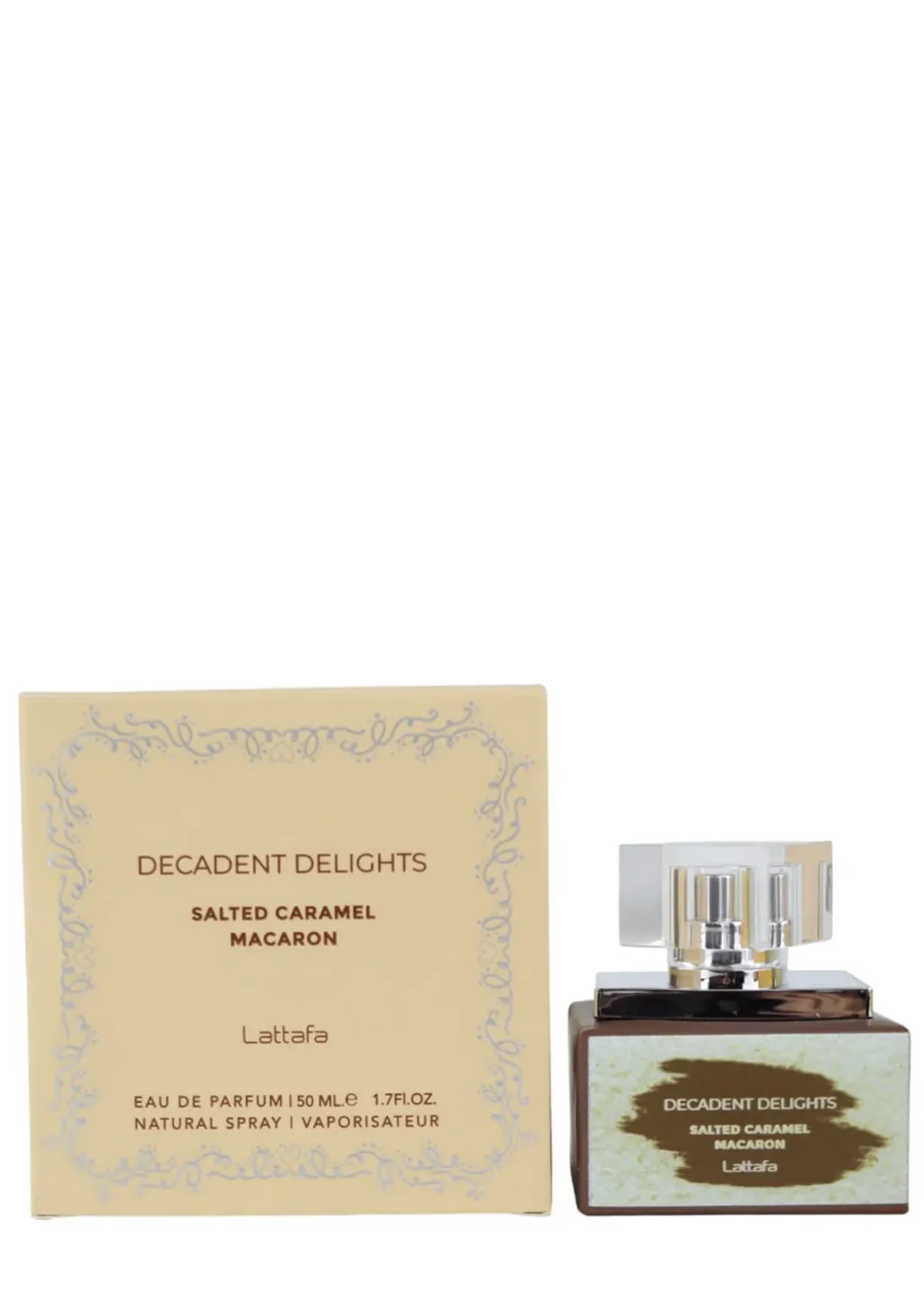 DECADENT DELIGHTS SALTED CARAMEL MACARON LATTAFA