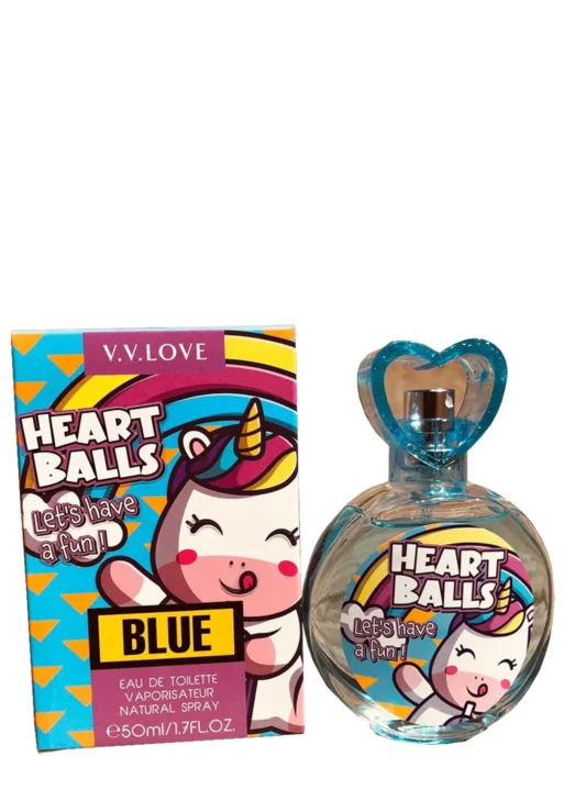 HEART BALLS BLUE V.V. LOVE