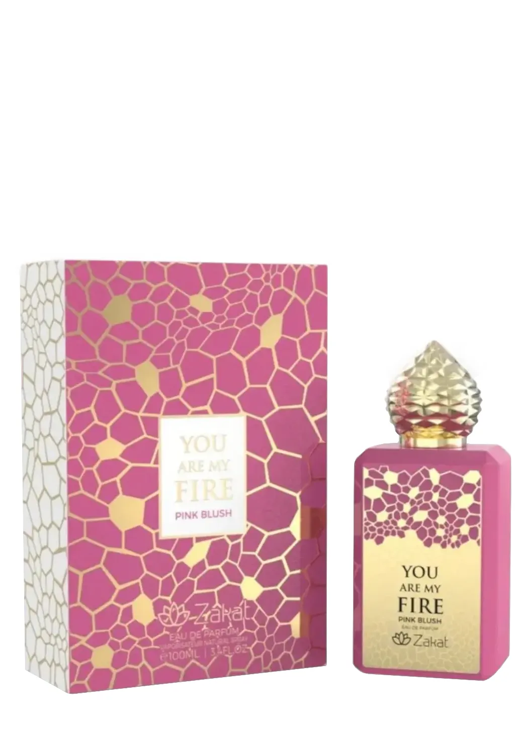 YOU ARE MY FIRE PINK BLUSH ZAKAT