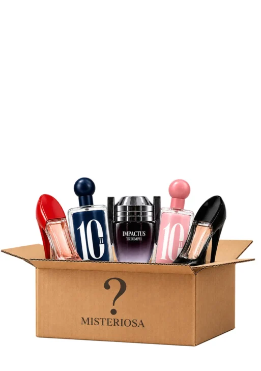 CAJA MISTORIOSA 5 PERFUMES DUBAI