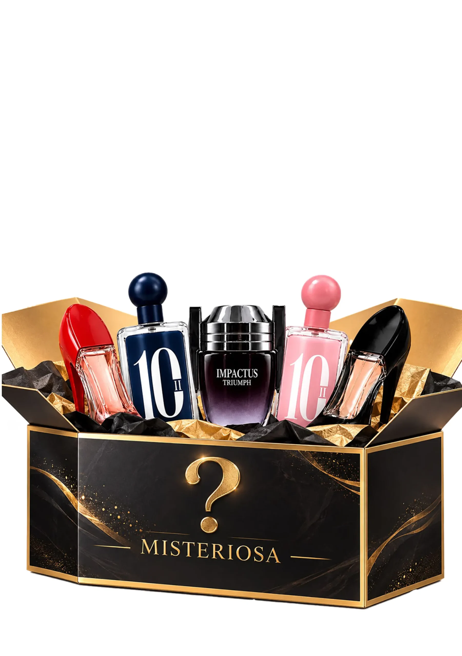 CAJA MISTERIOSA 5 PERFUMES DUBAI
