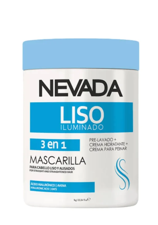 MASCARILLA 3 EN 1 LISO ILUMINADO NEVADA