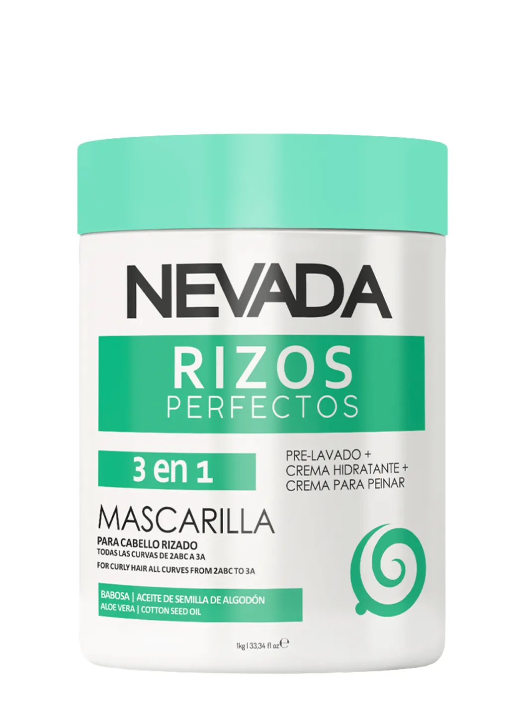 MASCARILLA 3 EN 1 RIZOS PERFECTOS NEVADA